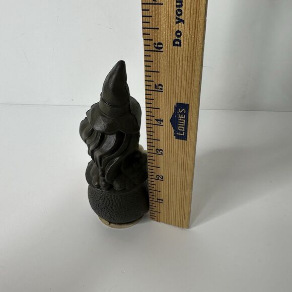 Vintage Halloween Wizard Decorative Wax Air Freshener Witch On Cauldron 80s - Picture 9 of 12